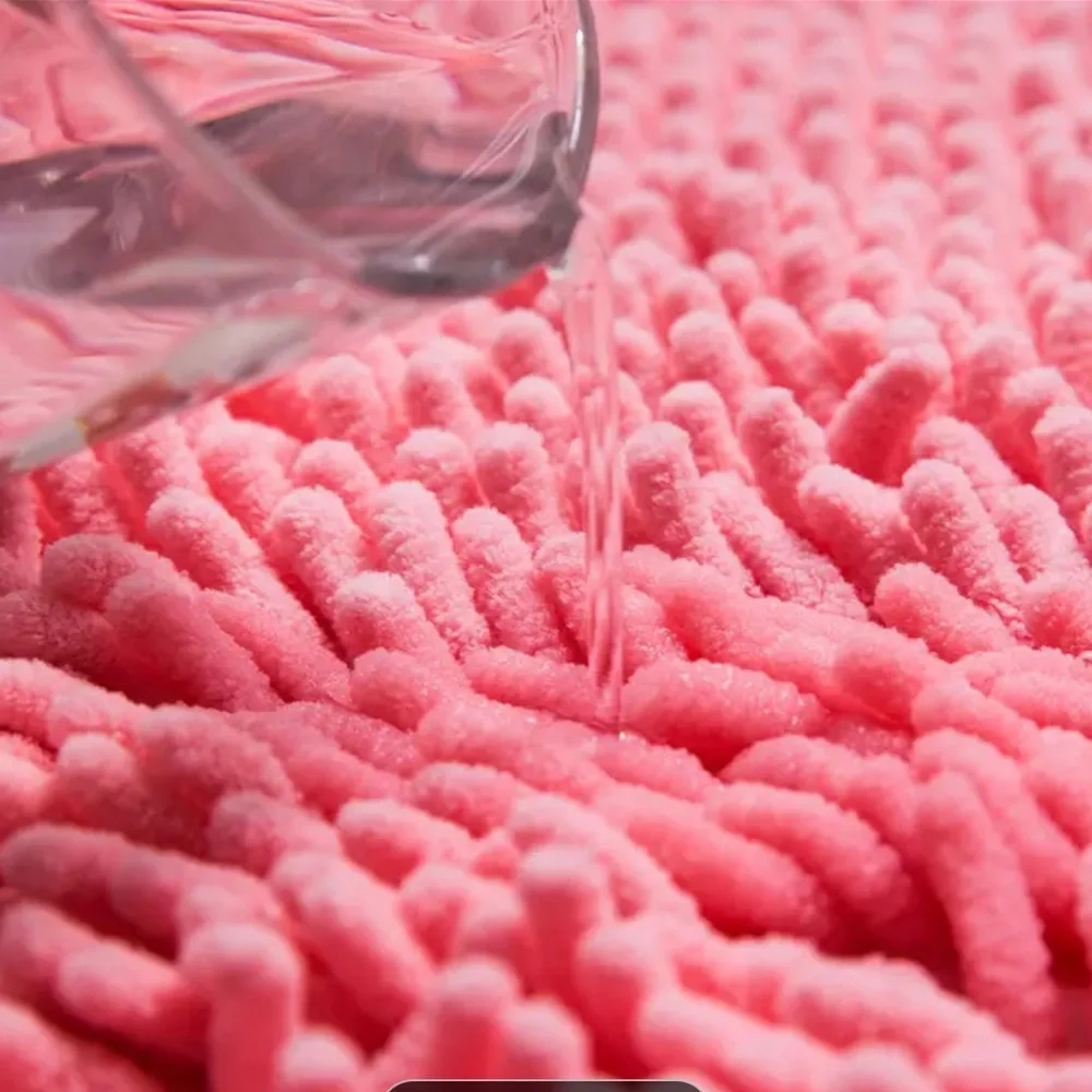 Heart Shaped Bathroom Shower Bath Rug Mat